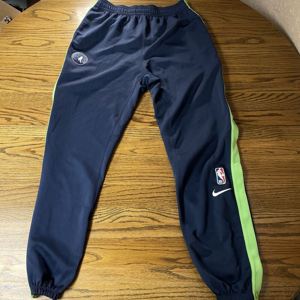 Donte DiVincenzo Game Worn Used  Nike Tear-off Pre Game Pants Size XL Tall Blue